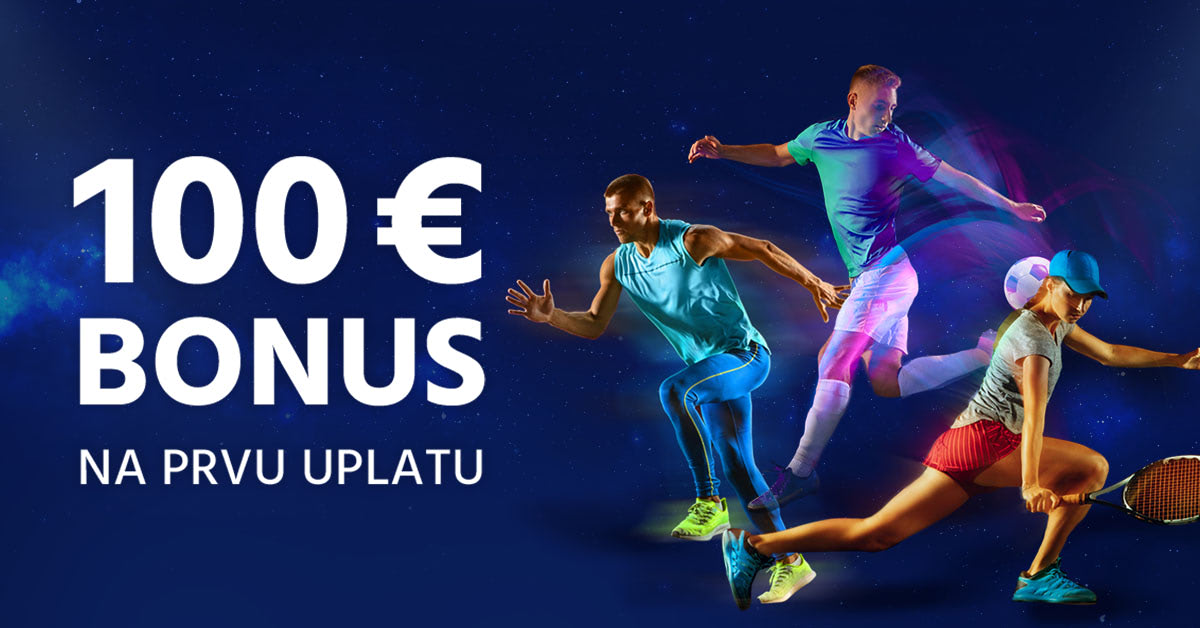 SPORT BONUS DOBRODOŠLICE DO 100 €