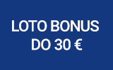 LOTO BONUS 100% ZA NOVE IGRAČE DO 30 EURA