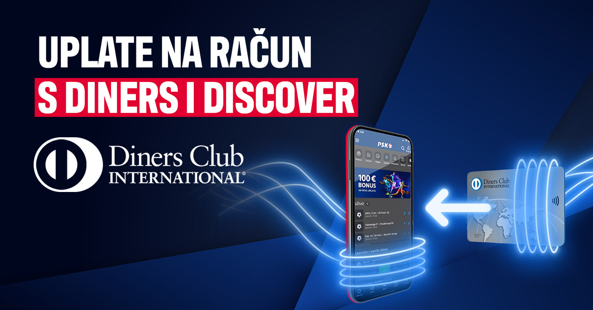 NOVA POGODNOST U PSK: UPLATE NA RAČUN S DINERS I DISCOVER