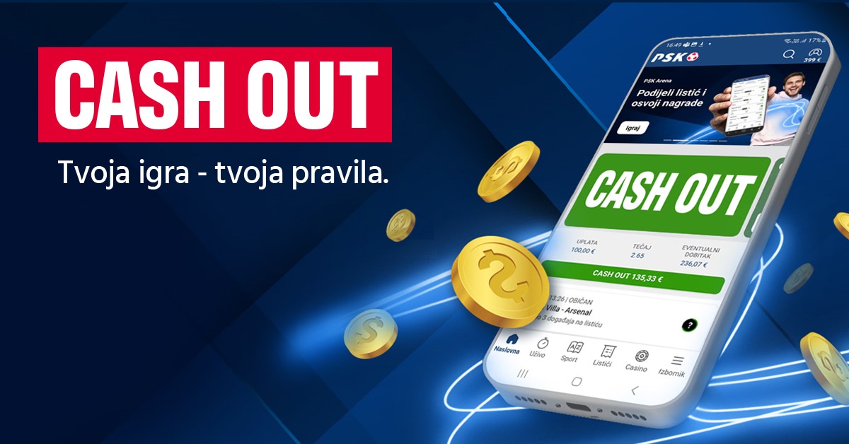 CASH OUT: TVOJA IGRA – TVOJA PRAVILA! 😍👍