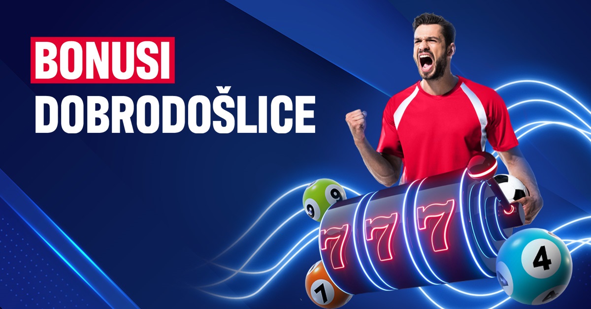 BONUSI DOBRODOŠLICE U PSK SPORTS&CASINO! 😍💪🔥